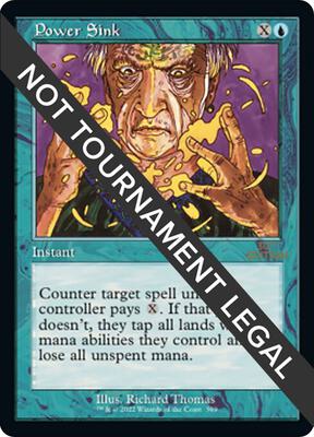 Power Sink (Retro Frame) card from 30th Anniversary Edition