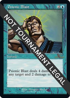 Psionic Blast (Retro Frame) card from 30th Anniversary Edition