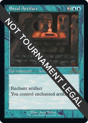Steal Artifact (Retro Frame) card from 30th Anniversary Edition