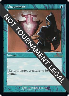 Unsummon (Retro Frame) card from 30th Anniversary Edition