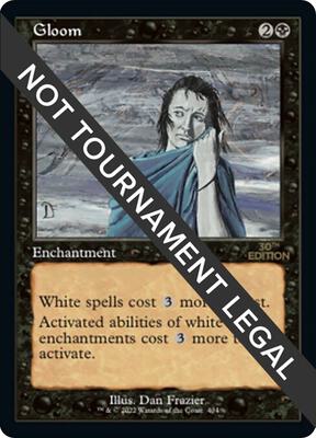 Gloom (Retro Frame) card from 30th Anniversary Edition