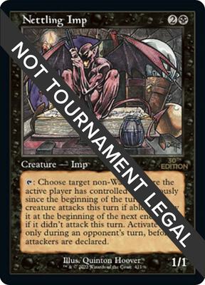 Nettling Imp (Retro Frame) card from 30th Anniversary Edition