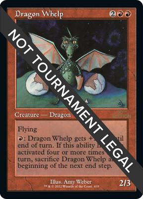 Dragon Whelp (Retro Frame) card from 30th Anniversary Edition