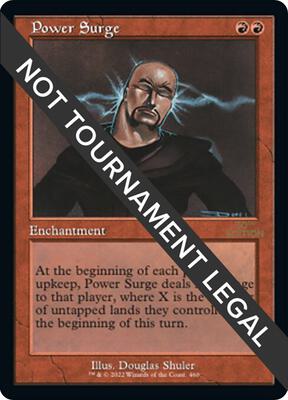 Power Surge (Retro Frame) card from 30th Anniversary Edition