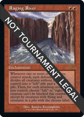 Raging River (Retro Frame) card from 30th Anniversary Edition