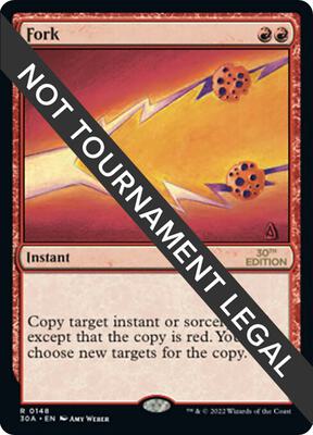 Fork card from 30th Anniversary Edition
