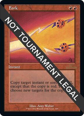 Fork (Retro Frame) card from 30th Anniversary Edition