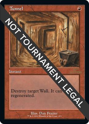 Tunnel (Retro Frame) card from 30th Anniversary Edition