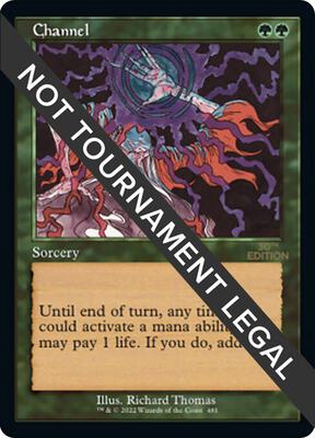 Channel (Retro Frame) card from 30th Anniversary Edition