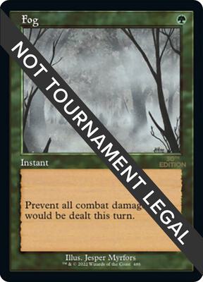 Fog (Retro Frame) card from 30th Anniversary Edition