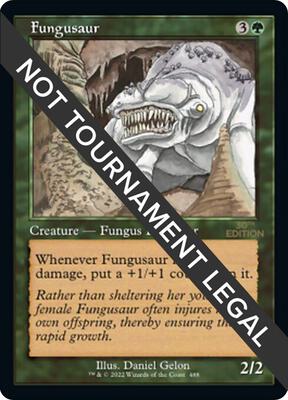 Fungusaur (Retro Frame) card from 30th Anniversary Edition