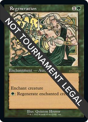 Regeneration (Retro Frame) card from 30th Anniversary Edition