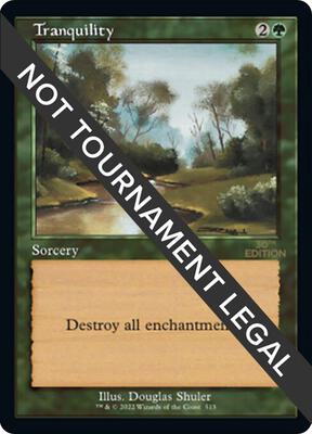 Tranquility (Retro Frame) card from 30th Anniversary Edition