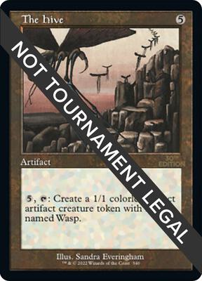The Hive (Retro Frame) card from 30th Anniversary Edition