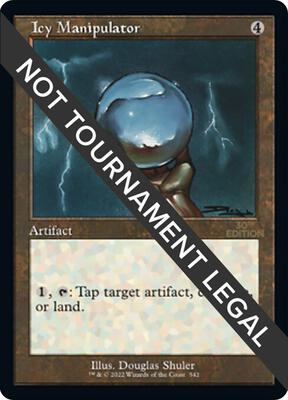 Icy Manipulator (Retro Frame) card from 30th Anniversary Edition