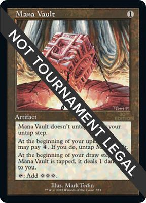 Mana Vault (Retro Frame) card from 30th Anniversary Edition
