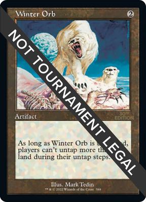 Winter Orb (Retro Frame) card from 30th Anniversary Edition