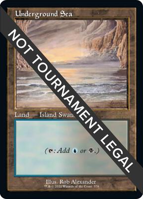 Underground Sea (Retro Frame) card from 30th Anniversary Edition