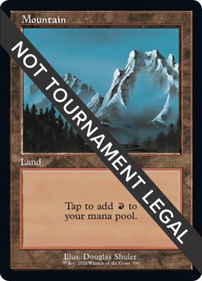 Mountain (590) (Retro Frame) card from 30th Anniversary Edition