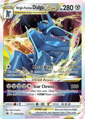Origin Forme Dialga VSTAR card from SWSH: Sword & Shield Promo Cards