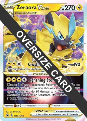 Zeraora VSTAR - SWSH265 card from Jumbo Cards