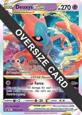 Deoxys VSTAR - SWSH268 card from Jumbo Cards