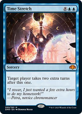 Time Stretch card from Dominaria Remastered