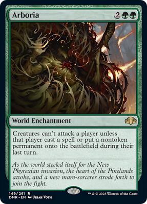 Arboria card from Dominaria Remastered