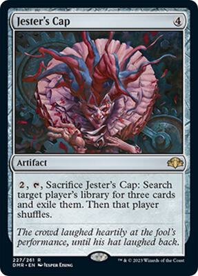 Jester's Cap card from Dominaria Remastered