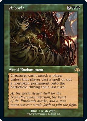 Arboria (Retro Frame) card from Dominaria Remastered
