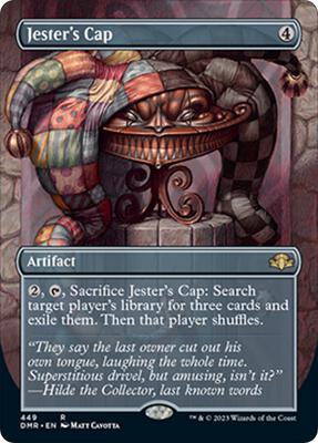 Jester's Cap (Borderless) card from Dominaria Remastered