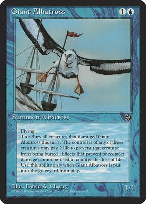 Giant Albatross card from Homelands