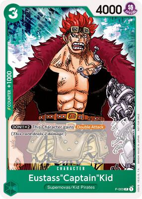Eustass"Captain"Kid (Promotion Pack 2022) card from One Piece Promotion Cards