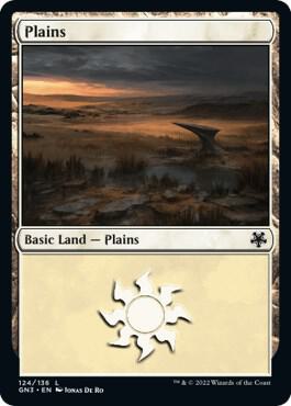 Plains (124) card from Magic Game Night: Free-For-All