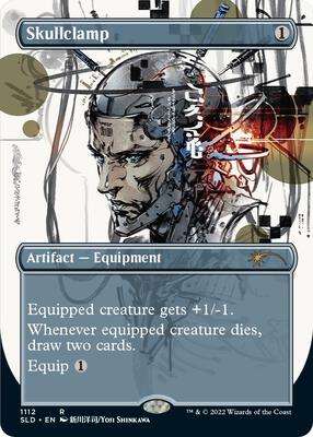 Skullclamp (1112) card from Secret Lair Drop Series