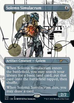 Solemn Simulacrum (1113) card from Secret Lair Drop Series