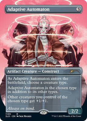 Adaptive Automaton (Borderless) card from Secret Lair Drop Series