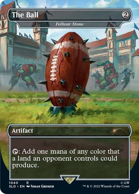 The Ball - Fellwar Stone (Borderless) card from Secret Lair Drop Series