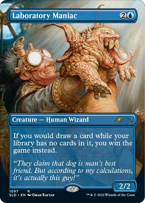 Laboratory Maniac (Borderless) card from Secret Lair Drop Series