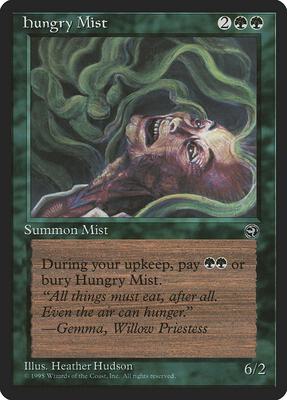 Hungry Mist card from Homelands