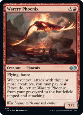 Warcry Phoenix card from Jumpstart 2022