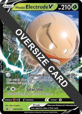 Hisuian Electrode V - SWSH294 card from Jumbo Cards