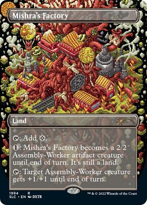 Mishra's Factory card from Secret Lair Countdown Kit