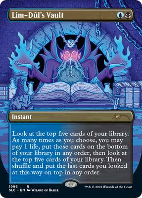 Lim-Dul's Vault card from Secret Lair Countdown Kit