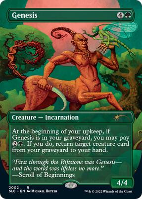 Genesis card from Secret Lair Countdown Kit
