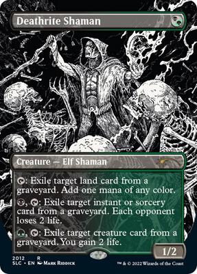 Deathrite Shaman card from Secret Lair Countdown Kit