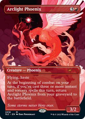 Arclight Phoenix card from Secret Lair Countdown Kit