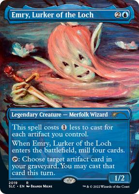 Emry, Lurker of the Loch card from Secret Lair Countdown Kit