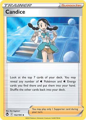 Candice card from SWSH12: Silver Tempest