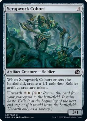 Scrapwork Cohort card from The Brothers' War